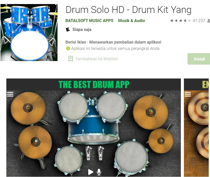 aplikasi Drum Solo