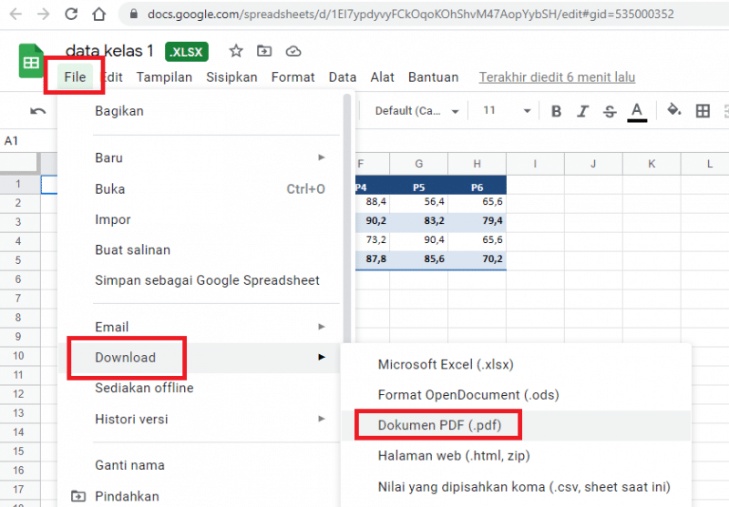Cara Mencopy Data Dari Excel Ke Google Doc