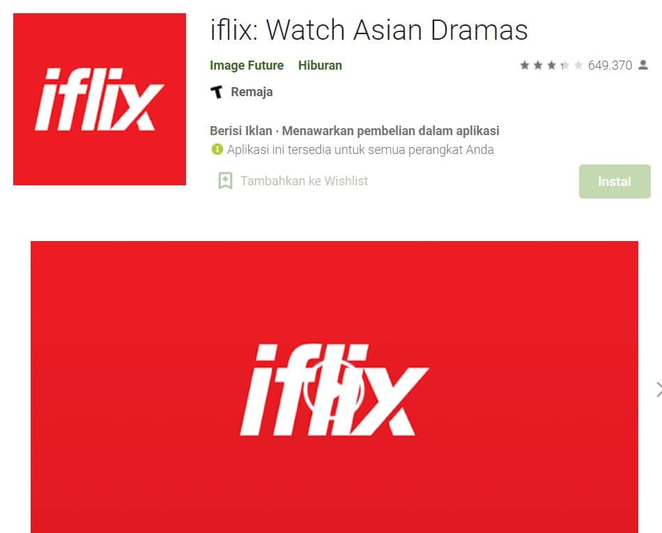 aplikasi iflix