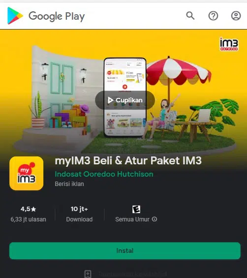 aplikasi mym3 baru